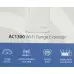 Повторитель беспроводного сигнала D-Link DAP-1620 (DAP-1620/RU/B1A) AC1200 Wi-Fi белый
