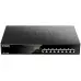 Коммутатор D-Link DGS-1008MP/B1A 8x1Гбит/с 8PoE+ 125W неуправляемый