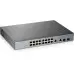 Коммутатор Zyxel GS1350-18HP-EU0101F (L2) 16x1Гбит/с 2xКомбо(1000BASE-T/SFP) 16PoE+ 250W управляемый
