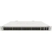 Коммутатор MikroTik CRS354-48G-4S+2Q+RM 1x100Мбит/с 48x1Гбит/с 4SFP+ 2xQSFP+ управляемый