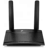 Роутер беспроводной TP-Link TL-MR100 N300 10/100BASE-TX/4G cat.4 черный