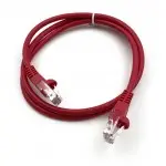 Патч-корд Buro UTP 4 пары cat.5E CCA molded 1м красный RJ-45 (m)-RJ-45 (m) (UTP-5E-1M-R)