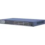 Коммутатор Hikvision DS-3E0526P-E 25x1Гбит/с 1SFP 24PoE+ 270W неуправляемый