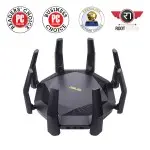 Роутер беспроводной Asus RT-AX89X AX6000 100/1000/10000BASE-T черный