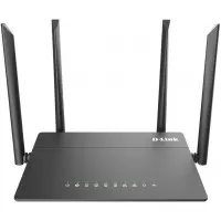 Роутер беспроводной D-Link DIR-815/RU/R4A AC1200 10/100BASE-TX/4G ready черный