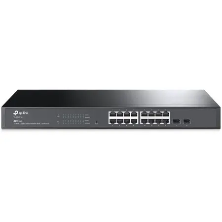 Коммутатор TP-Link SG2218 (L2+) 16x1Гбит/с 2SFP управляемый