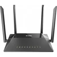 Роутер беспроводной D-Link DIR-853/URU/R3A AC1300 10/100/1000BASE-TX/4G ready черный