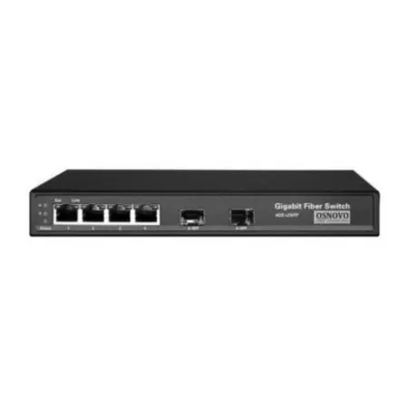 Коммутатор Osnovo SW-7042 4x1Гбит/с 2xКомбо(1000BASE-T/SFP) 2SFP неуправляемый