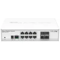 Коммутатор MikroTik CRS112-8G-4S-IN (L3) 8x1Гбит/с 4SFP управляемый