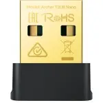 Сетевой адаптер Wi-Fi + Bluetooth TP-Link Archer T2UB Nano AC600 USB 2.0 (ант.внутр.) 1ант.