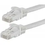 Патч-корд Premier 5-970 UTP 4 пары cat.5E solid CCA molded 10м белый RJ-45 (m)-RJ-45 (m) (5-970W 10.0)
