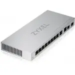 Коммутатор Zyxel XGS1210-12-ZZ0102F (L2) 8x1Гбит/с 2x2.5Гбит/с 2SFP+ управляемый