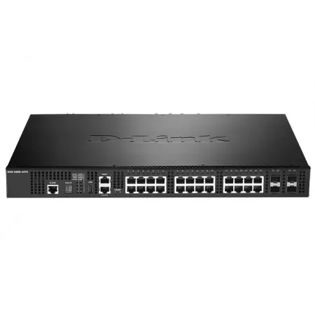 Коммутатор D-Link DXS-3400-24TC/A1ASI 20x10Гбит/с 4xКомбо(10GBase-T/SFP+) управляемый