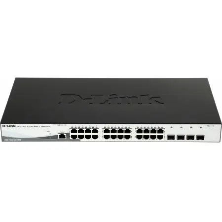 Коммутатор D-Link DGS-1210-28X/ME/B 24x1Гбит/с 4SFP+ управляемый