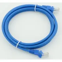 Патч-корд cat.5E molded 2м синий RJ-45 (m)-RJ-45 (m)