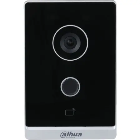 Видеопанель Dahua DHI-VTO2211G-P цветной сигнал CMOS цвет панели: черный