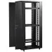Шкаф серверный Lanmaster (TWT-CBB-22U-6X8-G1) напольный 22U 600x800мм пер.дв.стекл задн.дв.двуст. 2 бок.пан. 800кг черный IP20