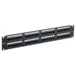 Патч-панель ITK PP48-2UC5EU-K05-G 19" 2U 48xRJ45 кат.5E UTP