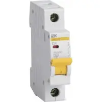 Выключатель автоматический IEK MVA20-1-050-C ВА47-29 50A тип C 4.5kA 1П 230/400В 1мод белый (упак.:1шт)