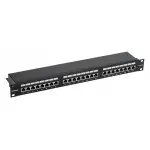 Патч-панель ITK Generica PP24-1UC5EF-K05-G 19" 1U 24xRJ45 кат.5E FTP