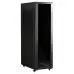 Шкаф коммутационный Lanmaster (TWT-CBB-42U-6X10-P1) напольный 42U 600x1000мм пер.дв.перфор. задн.дв.перфор.2-хст. 2 бок.пан. направл.под закл.гайки 800кг черный IP20 сталь