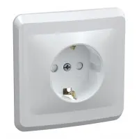 Розетка силов. IEK Вега ERV14-K01-16-DM одинар. скрыт. зазем. штор. крыш. IP20 белый (упак.:1шт)
