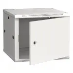 Шкаф коммутационный ITK Linea W (LWR3-06U66-MF) настенный 6U 600x600мм пер.дв.металл 90кг серый 500мм 19кг 200град. 370мм IP20 IK10 сталь