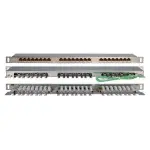 Патч-панель Hyperline PPHD-19-24-8P8C-C6-SH-110D 19" 0.5U 24xRJ45 кат.6 FTP
