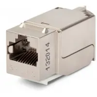 Модуль Hyperline KJNE-8P8C-C5E-90-SH-F-WH информ. KeystoneRJ45 кат.5E FTP стальной (упак.:1шт)