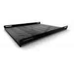 Полка стационарная Hyperline TSH3L-650-RAL9004 1U нагр.:20кг. 19" 650мм черный (упак.:1шт)