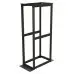 Стойка двухрамная Hyperline ORK2A-3281-RAL9005 32U 550ммX1250мм 1000кг черный