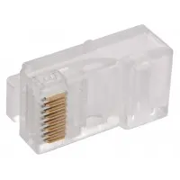 Коннектор ITK (CS3-1C5EU) UTP кат.5e RJ45 прозрачный (упак.:1шт)