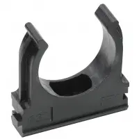 Держатель IEK CTA10D-CF32-K02-050 с защелкой 32мм пластик черный (упак.:1шт)