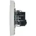 Розетка силов. IEK Brite РСР14-1-0-БрБ BR-R14-16-K01-F одинар. скрыт. зазем. штор. IP20 белый (упак.:1шт)