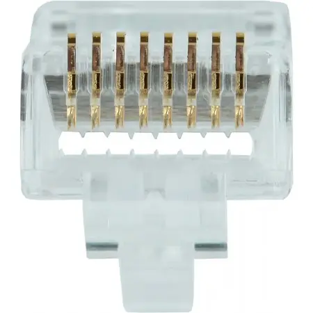Коннектор ITK (CS3-1C06U-FPS) кат.6 RJ45 прозрачный (упак.:1шт)