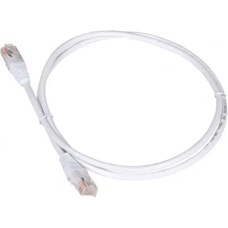 Патч-корд Lanmaster TWT-45-45-1.5-WH UTP RJ-45 вил.-вилка RJ-45 кат.5E 1.5м белый ПВХ (уп.:1шт)