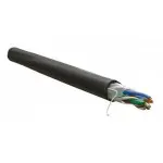 Кабель информационный WRline WR-UTP-4P-C5E-PE-BK кат.5E U/UTP 4 пары 24AWG PE внешний 305м черный