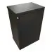 Шкаф коммутационный WRline (WR-TW-2245-SR-RAL9004) настенный 22U 600x450мм пер.дв.металл 2 бок.пан. направл.под винты 60кг черный 370мм 1086мм IP20 сталь
