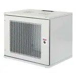 Шкаф коммутационный Lande NetBox Soho (LN-SH09U5460-LG-F0-3) настенный 9U 540x600мм пер.дв.металл задн.дв.стал.лист несъемн.бок.пан. направл.под закл.гайки 80кг серый 12.7кг 460мм IP20 сталь