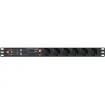 АВР Elemy ATS-1602 1U 19" ввод:2xIEC C14 выход:6xSchuko8A черный