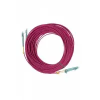 Патч-корд Hyperline FC-D2-504-LC/PR-LC/PR-H-5M-LSZH-MG FC-D2-504-LC/PR-LC/PR-H-5M 2x50/125 OM4 LC дуплекс-LC дуплекс 5м LSZH фиолетовый