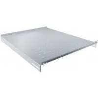 Полка стационарная NTSS NTSS-FS-800 1U нагр.:60кг. 19" 550мм серый (упак.:1шт)