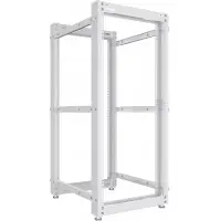 Стойка двухрамная NTSS NTSS-2POR42U/600-1000 42U 550ммx1000мм 600кг серый