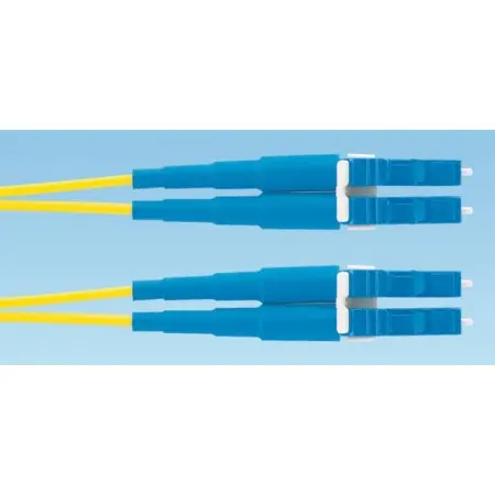 Патч-корд Panduit F92ELLNLNSNM005 2x9/125 OS1/OS2 LC дуплекс-LC дуплекс 5м LSZH желтый