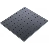Полка стационарная ЦМО СВ-58-9005 0.5U нагр.:45кг. 19" 582мм черный (упак.:1шт)