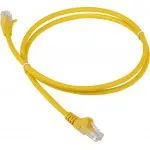 Патч-корд Lanmaster LAN-PC45/U5E-2.0-YL UTP RJ-45 вил.-вилка RJ-45 кат.5E 2м желтый LSZH (уп.:1шт)