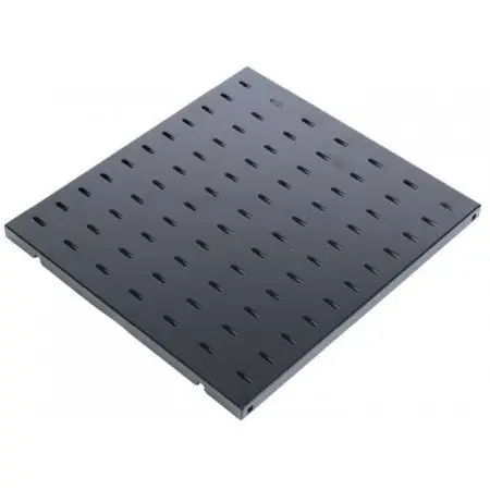 Полка стационарная ЦМО СВ-39-9005 1U нагр.:45кг. 19" 390мм черный (упак.:1шт)