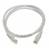 Патч-корд Lanmaster TWT-45-45-2.0-GY UTP RJ-45 вил.-вилка RJ-45 кат.5E 2м серый ПВХ (уп.:1шт)