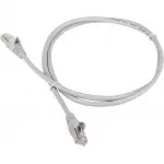 Кабель Патч-корд Lanmaster FTP TWT-45-45-1.5/S6-GY вилка RJ-45-вилка RJ-45 кат.6 1.5м серый ПВХ (уп.:1шт)