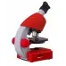 Микроскоп Bresser Junior 70122 монокуляр 40-640x на 3 объектива красный